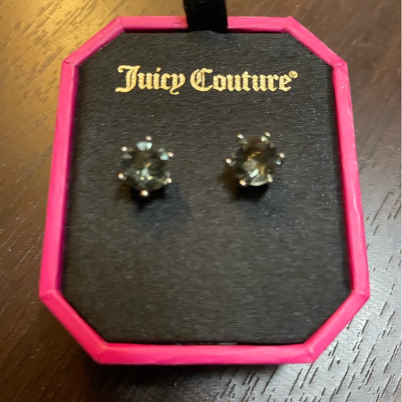 Juicy Couture Gemstone Studs - Grayish Hue - Picture 2 of 7